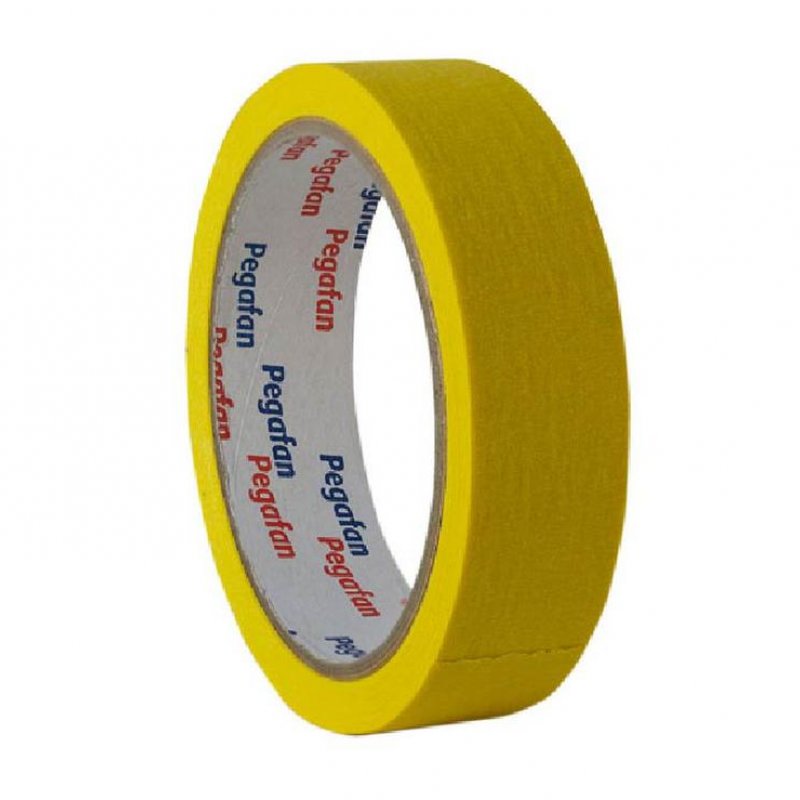 Cinta masking tape 511 1"x20yds 24mmx18m amarillo pegafan Panita