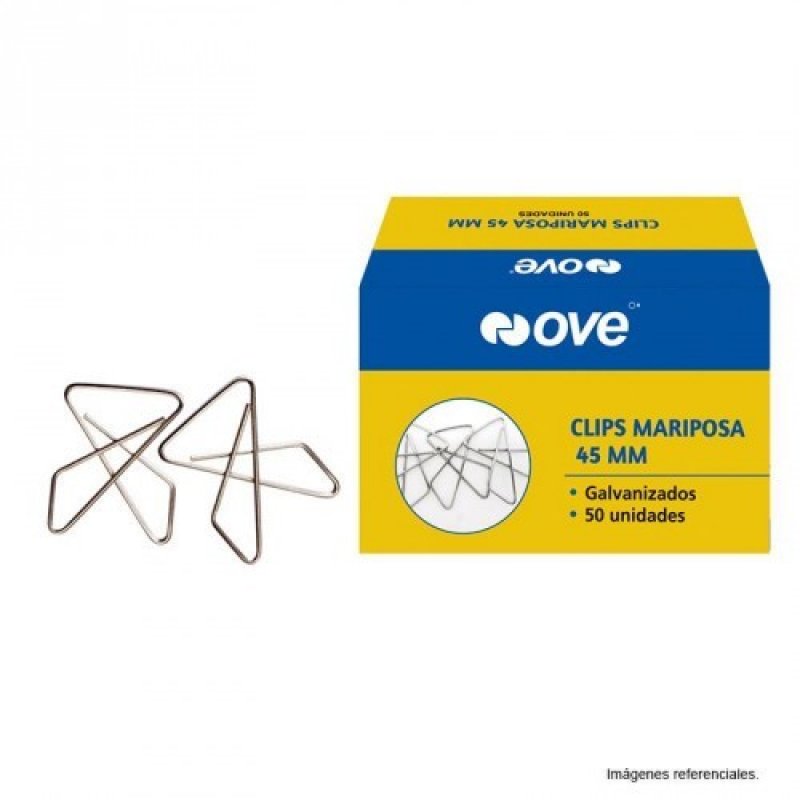 Clips mariposa 42mm x50 ove 795949 - Panita | Tienda Online