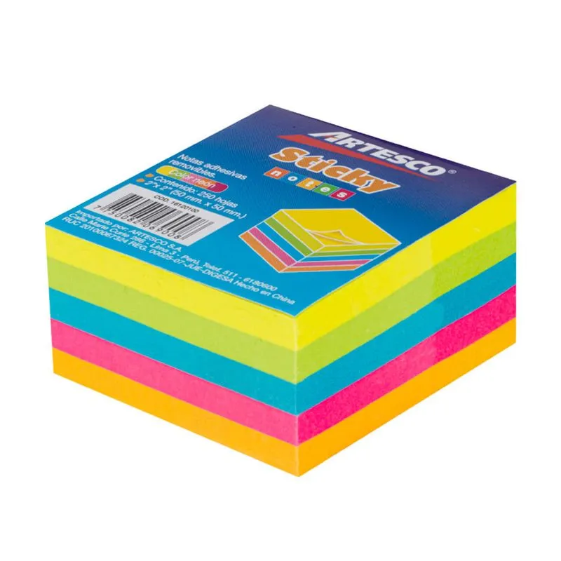 Notas adh 250h dis surtidos neon artesco 16120800 - Panita | Tienda Online