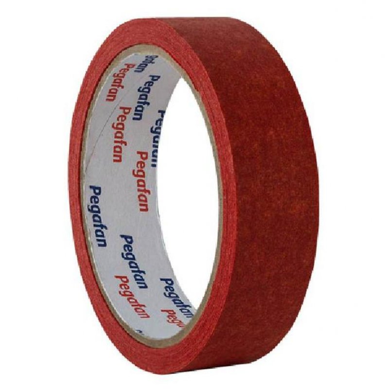 Cinta Masking Tape 511 1x20yds 24mmx18m Rojo Pegafan Panita Tienda